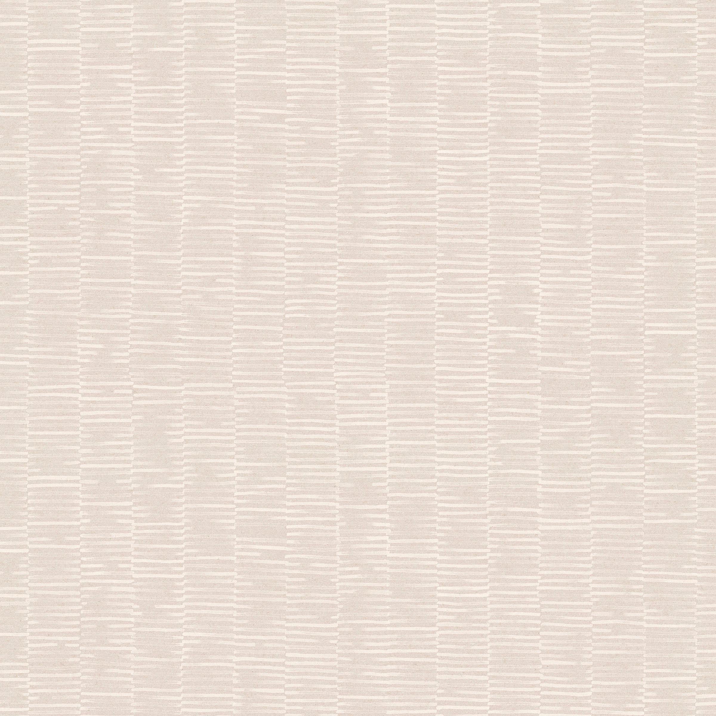 Detail of fabric in a small-scale checked pattern in shades of cream.