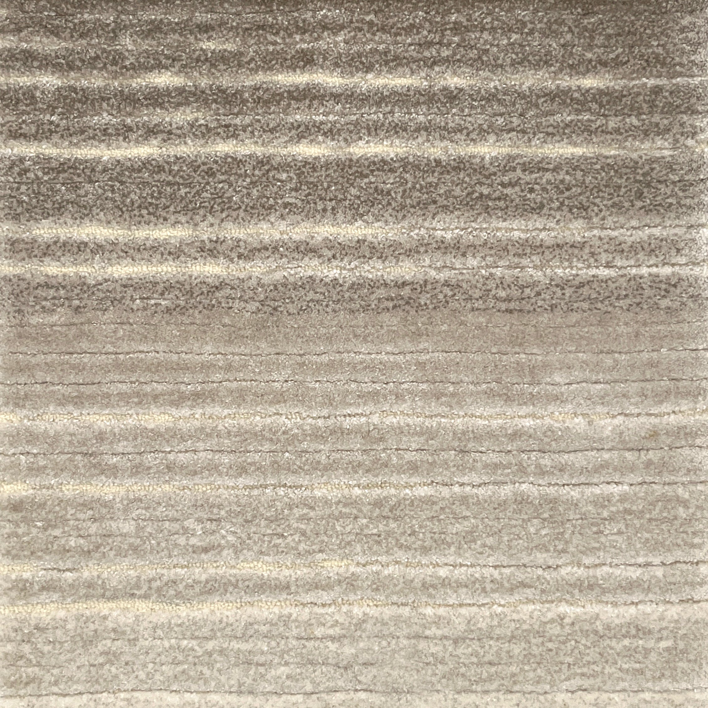 Textured rug with ombré stripes in beige and brown tones