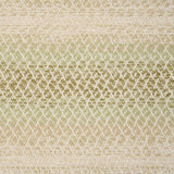 Textural broadloom with an ombré stripe in green and beige.
