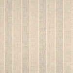 Broadloom carpet in cream textural stripes.