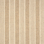 Broadloom carpet in cream and taupe stripes.