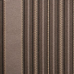 Striped flatweave runner in dark grey and light grey