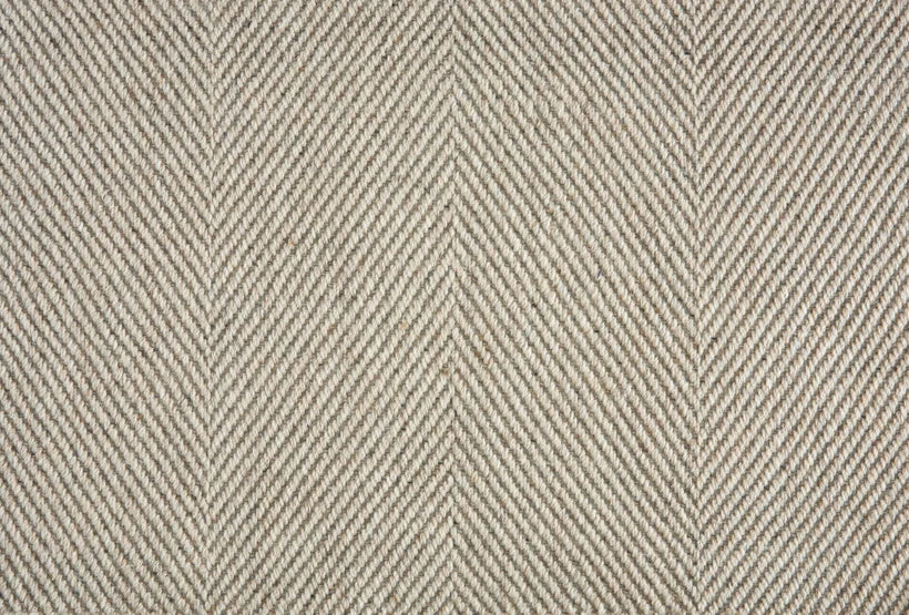 Broadloom carpet swatch in a textural pattern in a tan design