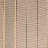 Striped flatweave runner in light grey 