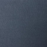 A swatch of linen fabric in a solid navy color.