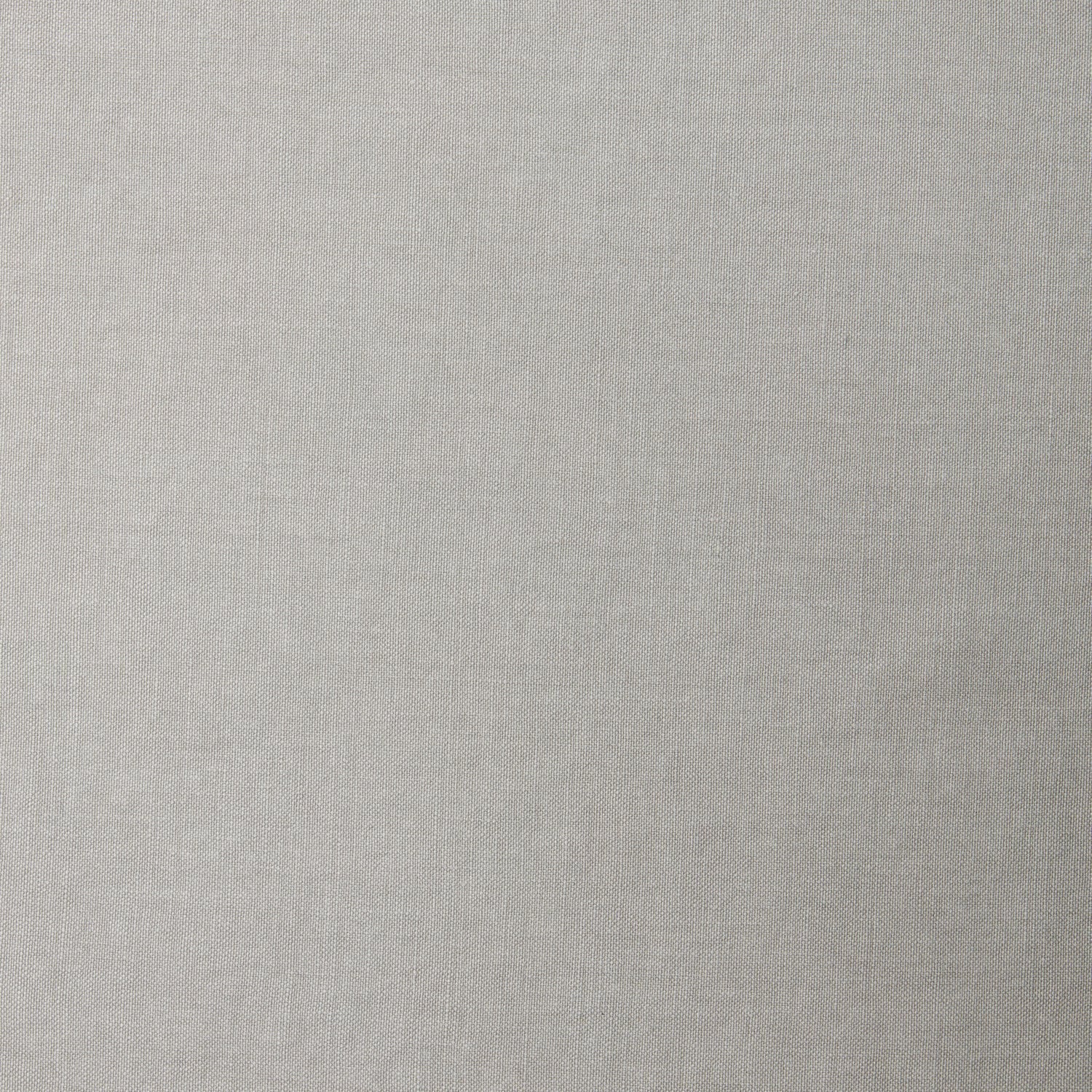 A swatch of linen fabric in a solid light gray color.