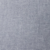 A swatch of blended linen fabric in a mottled light navy color.