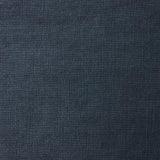 A swatch of blended linen fabric in a solid navy-gray color.