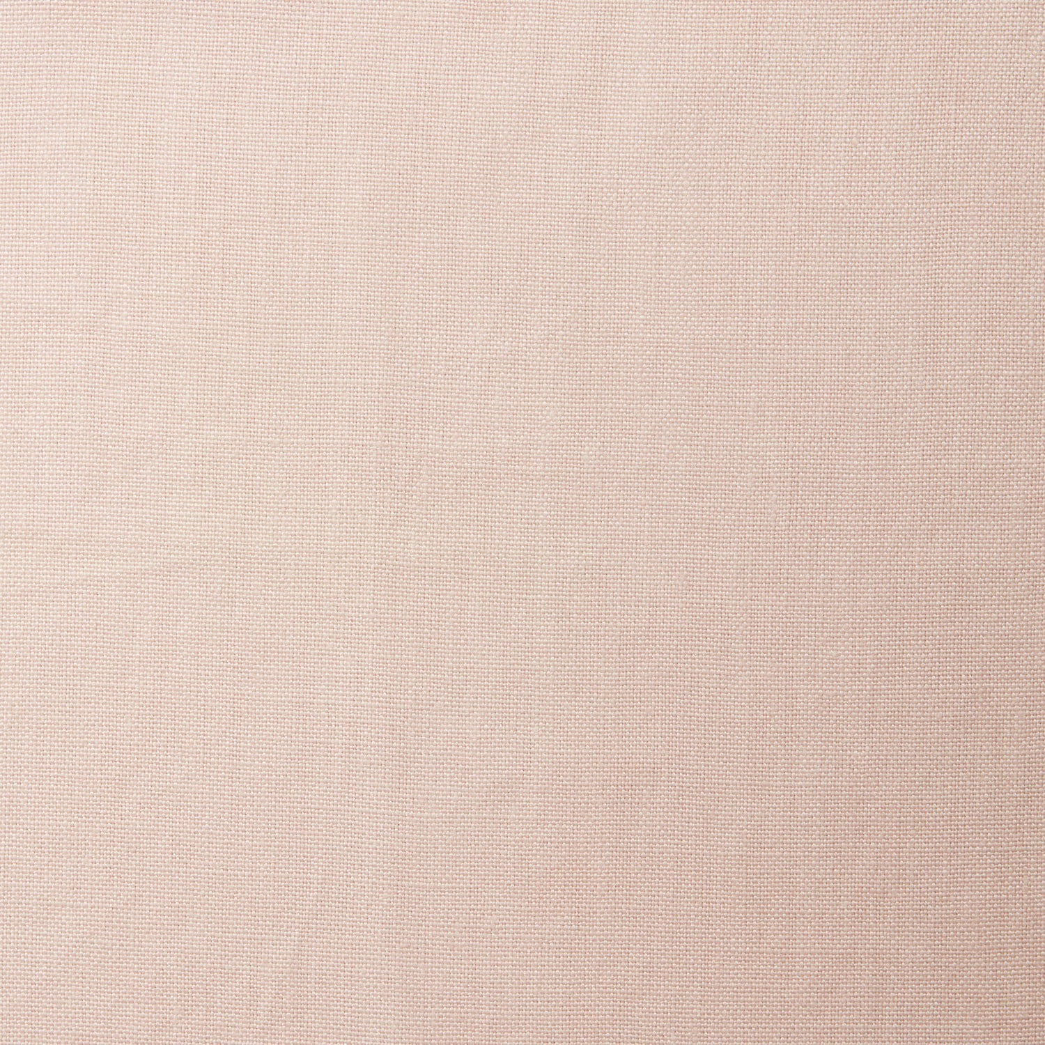 A swatch of blended linen fabric in a solid pale pink color.