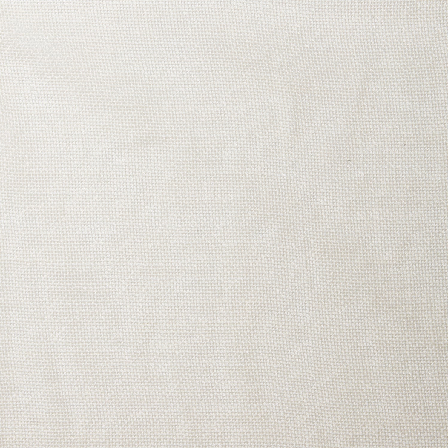 A swatch of open-weave sheer interior fabric in a cream color.