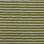 Swatch of fabric with rows of hand-drawn green and olive honeycomb shapes on a cream background.