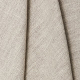 Normandy Fabric shown draped in a warm grey neutral color