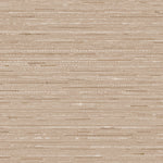 Detail of fabric in a textural striped pattern in shades of cream and tan.