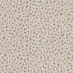 Detail of wallpaper in a painterly animal print in white and brown on a sable field.