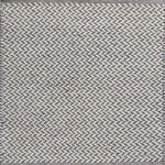 Textured rug with a herringbone pattern in white and light purple