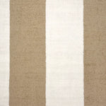 Broadloom carpet swatch in a stripe pattern in a tan design