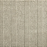 Broadloom carpet swatch in a stripe pattern in a grey design