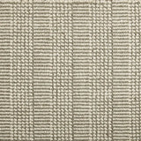 Broadloom carpet swatch in a stripe pattern in a grey design