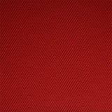 Striped Herringbone flatweave runner in red