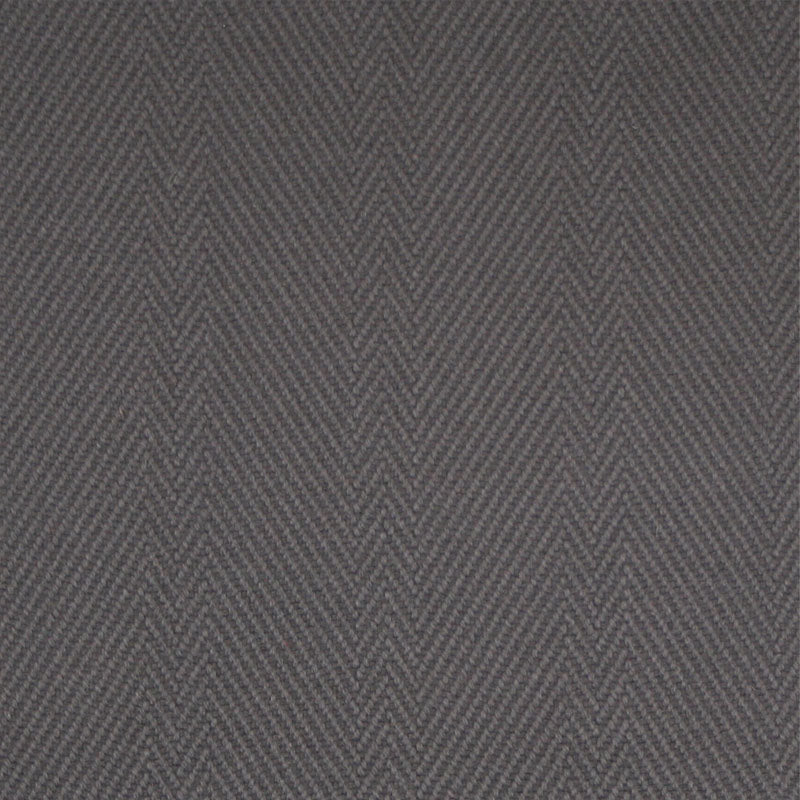 Striped Herringbone flatweave runner in dark grey