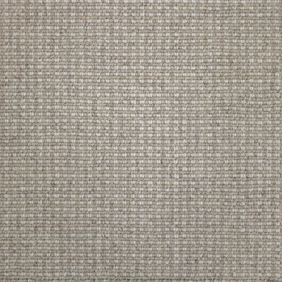 Broadloom carpet swatch in a textured pattern in a grey design