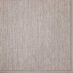 Broadloom carpet in a textural weave in taupe. 