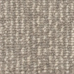 Broadloom carpet swatch in a textured pattern in a grey design