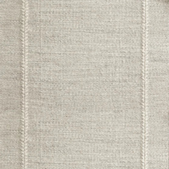 Broadloom carpet swatch in a stripe pattern in a light grey design