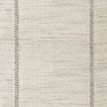 Broadloom carpet swatch in a stripe pattern in a white design