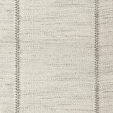 Broadloom carpet swatch in a stripe pattern in a white design