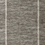 Broadloom carpet swatch in a stripe pattern in a light grey design