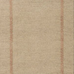 Broadloom carpet swatch in a stripe pattern in a cream design