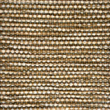 Textured handwoven rug with a strié pattern in earth tones.