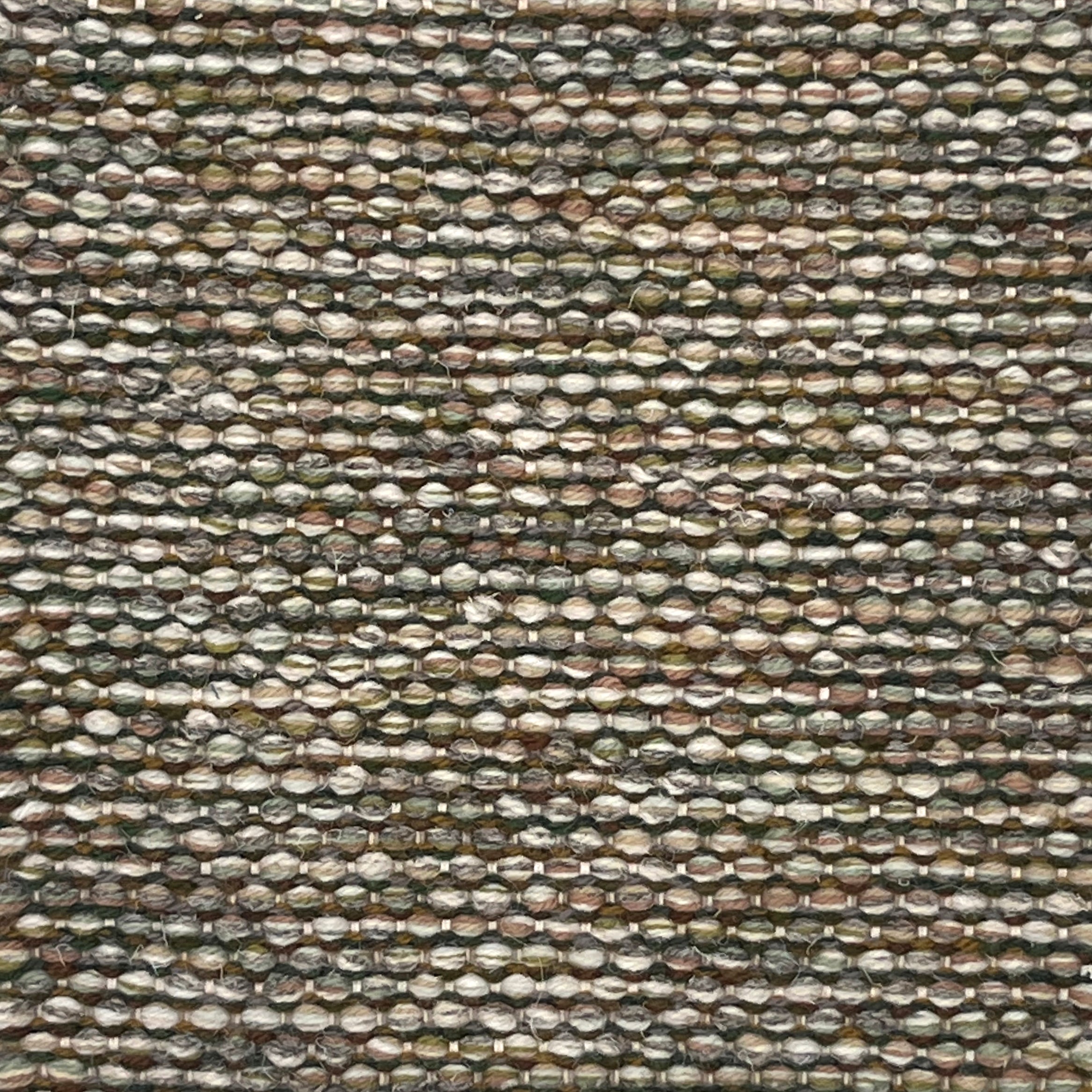 Close-up of a textured brown rug