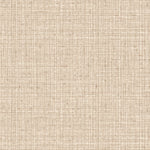 Detail of fabric in a textured tweed pattern in shades of tan.