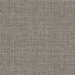 Detail of fabric in a textured tweed pattern in shades of gray.