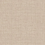 Detail of wallpaper in a textured tweed pattern in shades of tan.