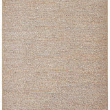 Beige area rug with a textured pattern on a white background