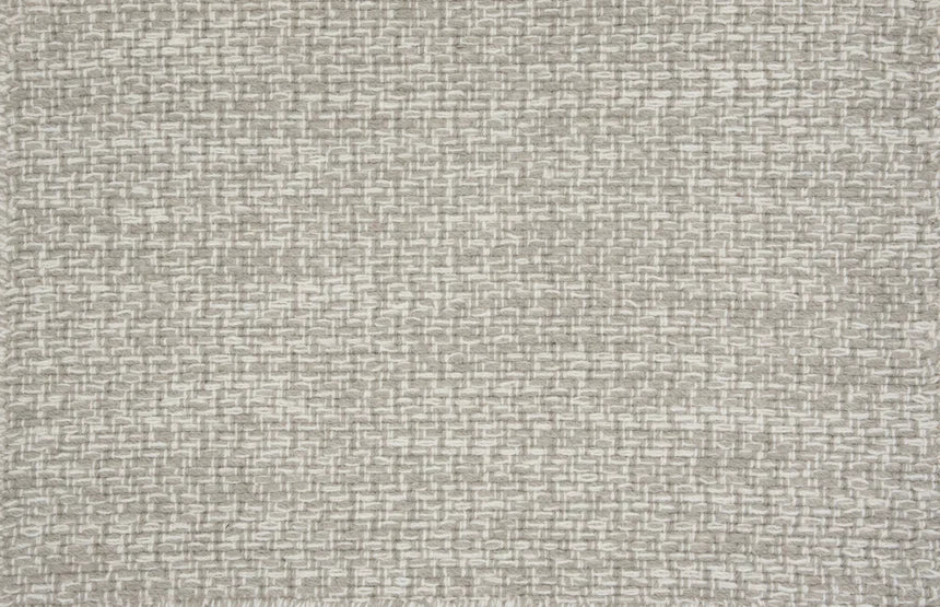 Broadloom carpet swatch in a stripe pattern in a medium grey design