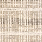 Broadloom carpet swatch in a stripe pattern in a tan design