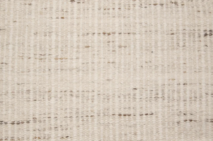 Broadloom carpet swatch in a stripe pattern in a cream design