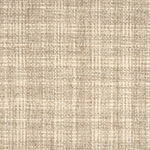 Broadloom carpet in a strié basketweave pattern in cream and beige.