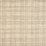 Broadloom carpet in a strié basketweave pattern in cream and taupe.