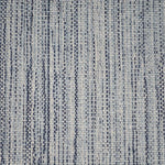 Broadloom carpet swatch in a stripe pattern in a light blue design