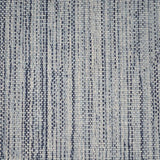 Broadloom carpet swatch in a stripe pattern in a light blue design