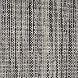 Broadloom carpet swatch in a stripe pattern in a black design