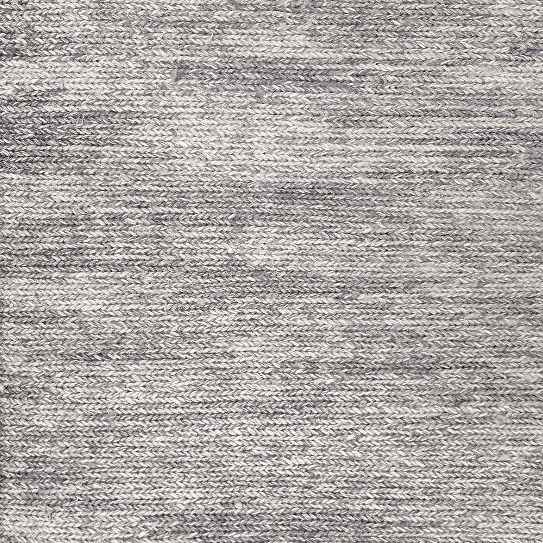 Broadloom carpet swatch solid design in striated grey