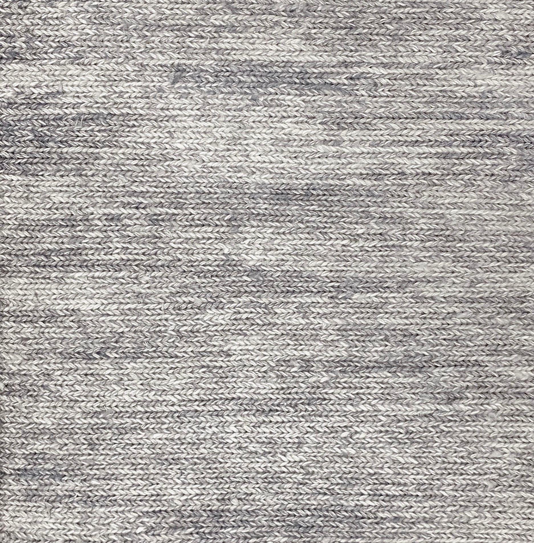 Broadloom carpet swatch solid design in striated grey