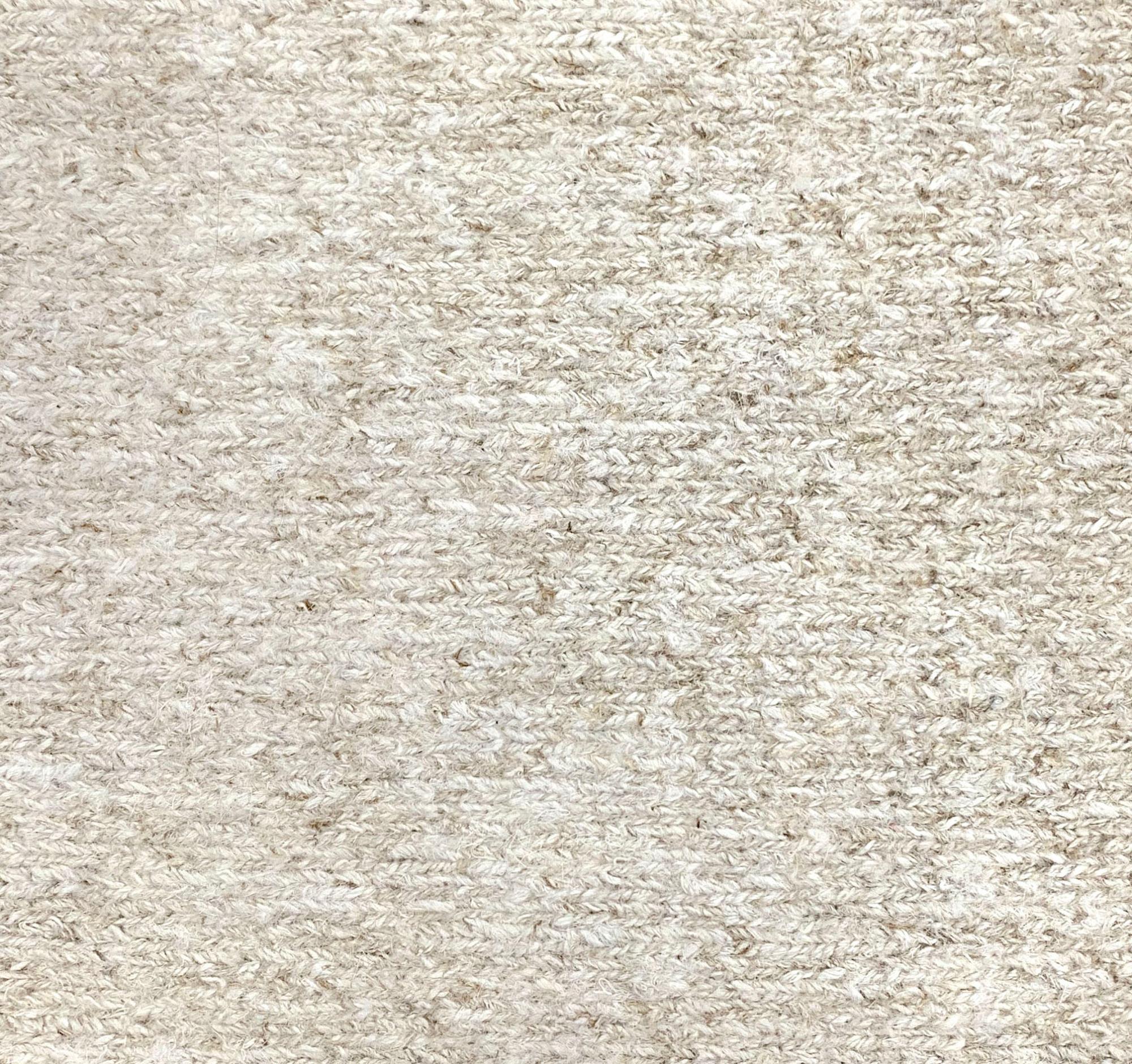 Broadloom carpet swatch solid design in cream