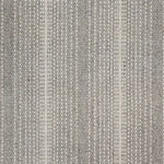 Broadloom carpet swatch in a stripe pattern in a grey design